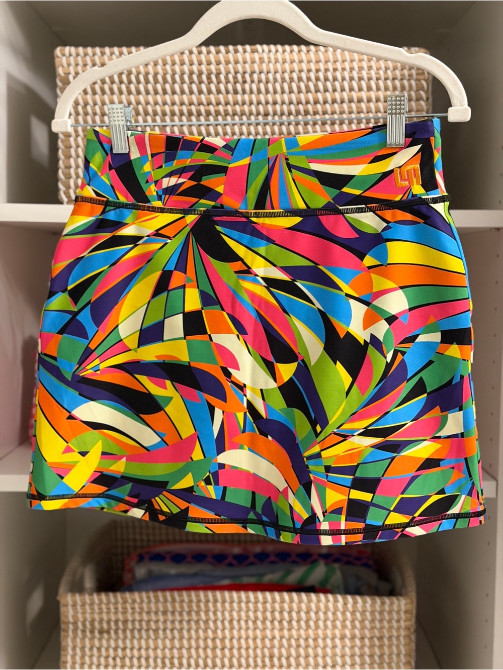 Loudmouth Golf XS Colorful Performance Stretch Skort Athletic Golf Skirt